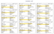 Calendario Juniores Provinciale Arezzo 2025/2026